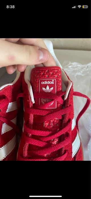 Adidas Gazelle Rojas