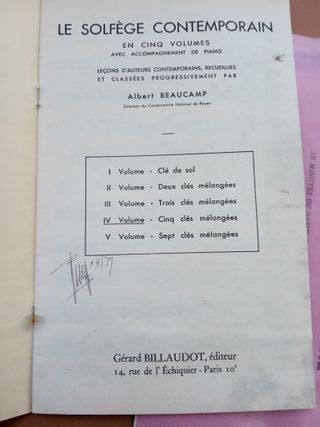 Libros de Solfeo
