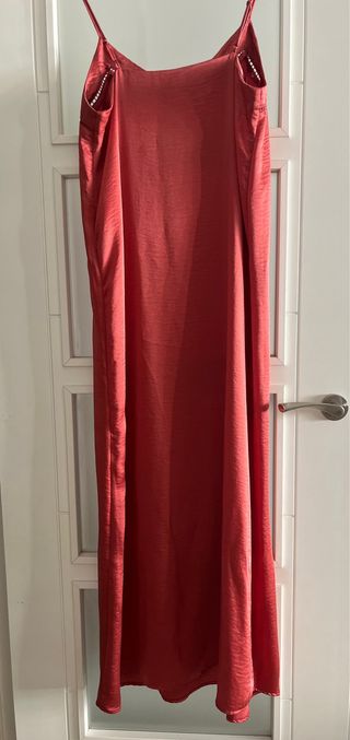 Vestido largo tirantes Vila coral