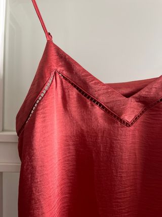 Vestido largo tirantes Vila coral