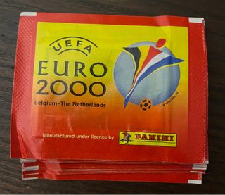 10 packs Panini UEFA Euro 2000