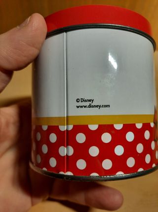 Barattolo Minnie Mouse Rosso Bianco