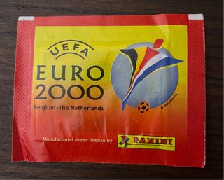1 pack Panini UEFA Euro 2000