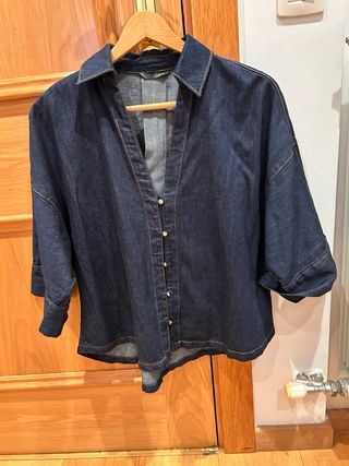 Camisola vaquera Zara Talla S