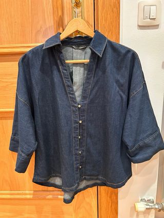 Camisola vaquera Zara Talla S