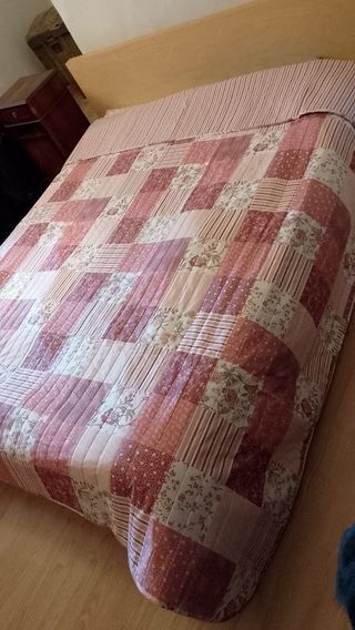 Colcha Edredón King Size--cama alta