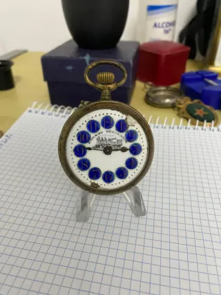 Reloj de bolsillo antiguo Railway Regulator