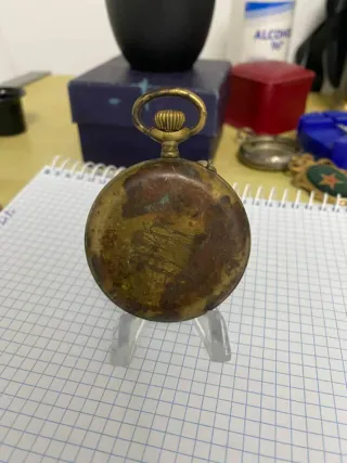 Reloj de bolsillo antiguo Railway Regulator