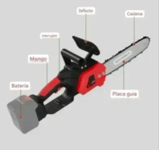 Motosierra 12 Pulgadas (2 Baterías)