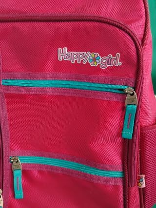 Mochila Chenson Happy Girl Rosa