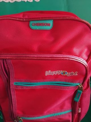 Mochila Chenson Happy Girl Rosa