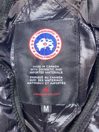 Chaleco Canada Goose Negro