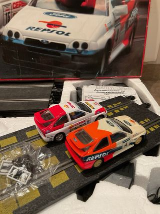 Scalextric circuito Escort RS Cosworth.