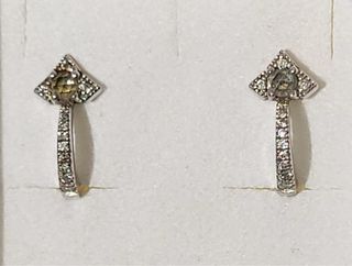 Pendientes Aristocrazy Plata y Diamantes