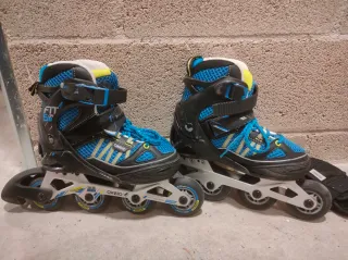 3 parejas de Patines Oxelo Decathlon varias tallas