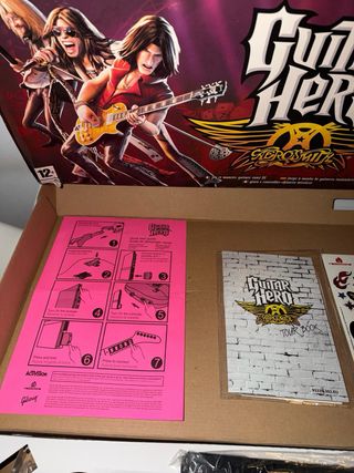 Guitar Hero Aerosmith PS2 + Guitarra A ESTRENAR