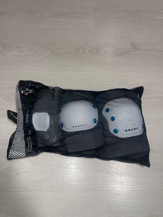 Juego protecciones patines (rodilleras, coderas, M