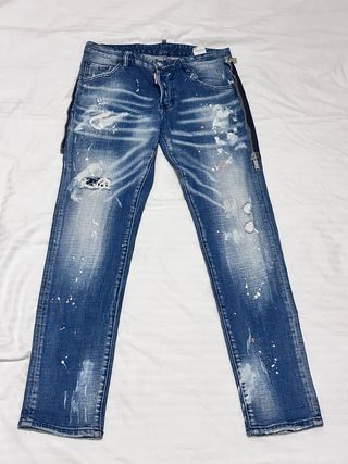 Vaqueros Dsquared2 1964 con cremallera