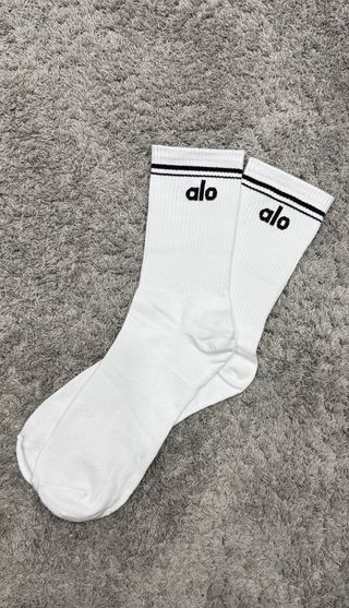 Calcetines Alo blancos nuevos sin estrenar