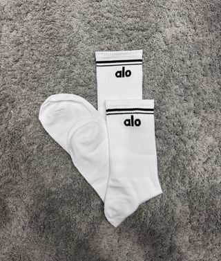 Calcetines Alo blancos nuevos sin estrenar