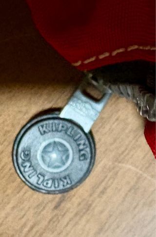 Borsa Kipling anni '90 rossa