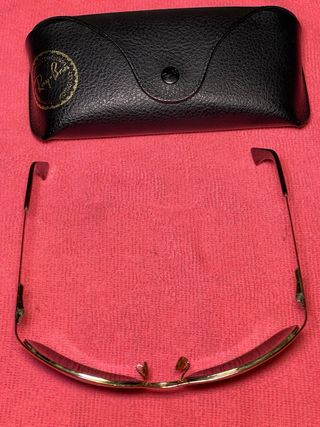 Gafas de Sol Ray-Ban Usadas Dorado/Negro