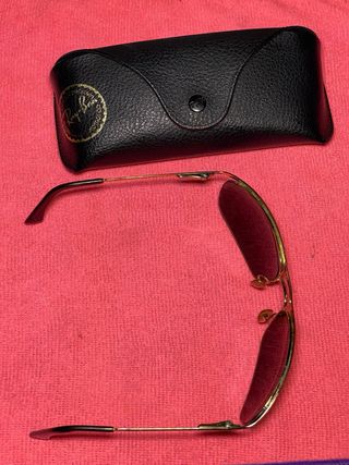 Gafas de Sol Ray-Ban Usadas Dorado/Negro
