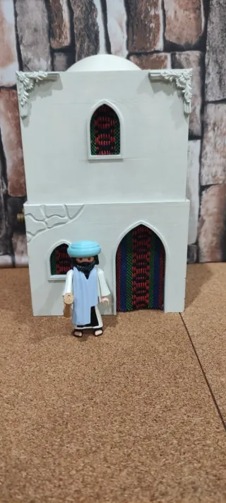 Casa árabe Playmobil 3D impresa