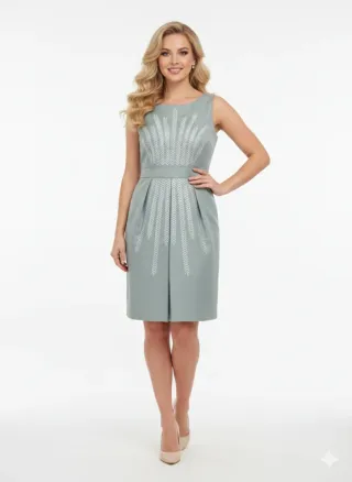 Vestido verde talla 40