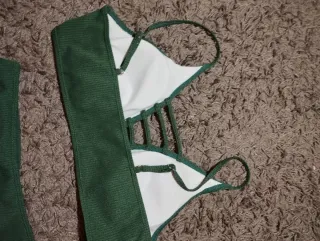 Bikini premamá verde caqui