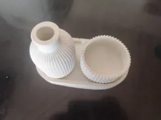 Set Cemento Beige e Grigio