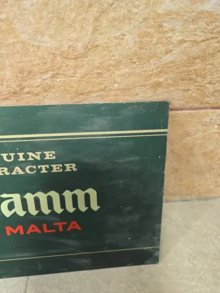 Lote de 5 cuadros di birra vintage