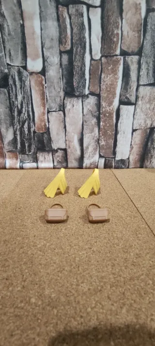 Lote Playmobil: dos togas y dos bolsos