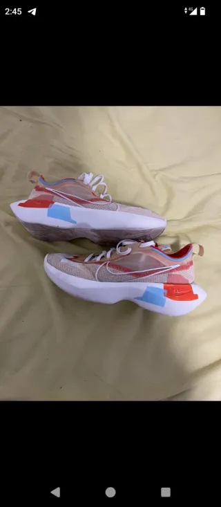 Nike Mujer Zapatillas rojo y Blanco