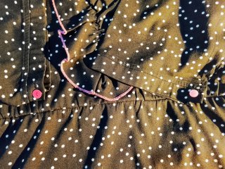 Vestido Compañía Fantástica lunares talla L