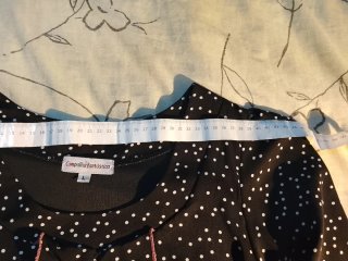 Vestido Compañía Fantástica lunares talla L