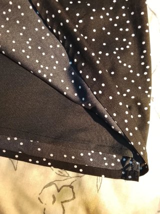 Vestido Compañía Fantástica lunares talla L