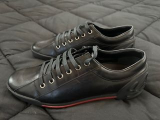 Zapatillas Gucci Piel Negra