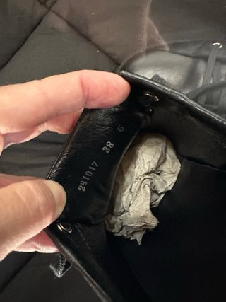 Zapatillas Gucci Piel Negra