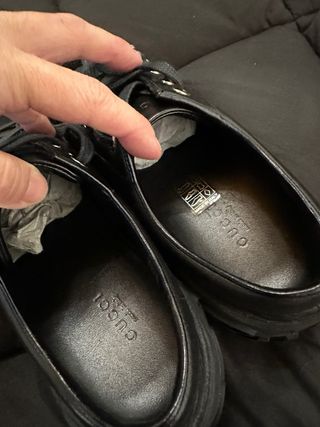 Zapatillas Gucci Piel Negra