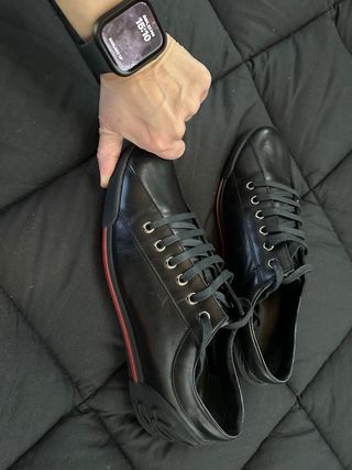 Zapatillas Gucci Piel Negra