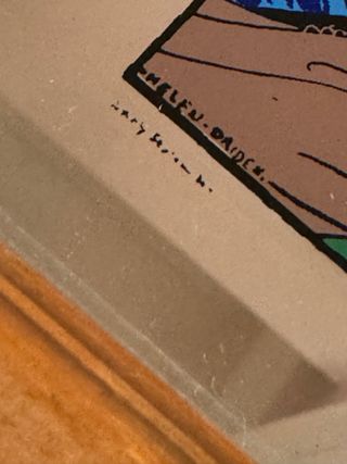 Coppia quadri 15x12 specchio Vogue vintage anni 70