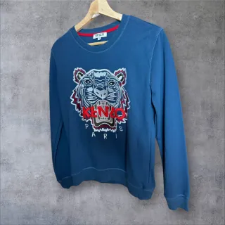 Sudadera Kenzo Tiger Azul Talla M