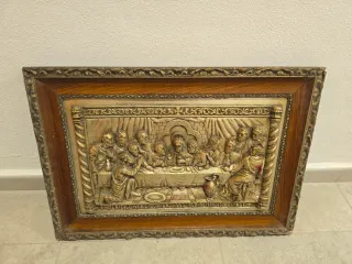 Antiguo cuadro La Última Cena