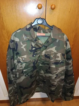 Chaqueta militar camuflaje Rodier Paris Talla M