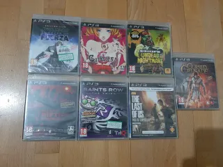 Lote 7 juegos ps3 precintados