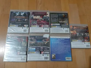 Lote 7 juegos ps3 precintados