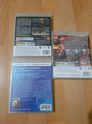 Lote 7 juegos ps3 precintados