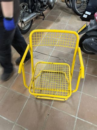 Sillas Metálicas Federico Giner S.A. Amarillas