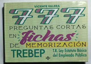 Libro 777 Preguntas Cortas en Fichas